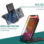 Phone &amp; Tablet Chargers - Bolton Foldable Wireless Charge Stand