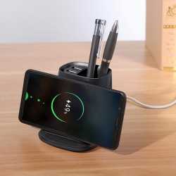 Phone & Tablet Chargers  - Kingston Wireless Charging Desk Organsier