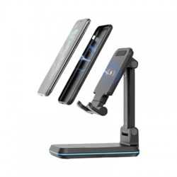 Phone & Tablet Chargers  - Vulcan Foldable Dual Wireless Charge Stand