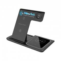 Phone & Tablet Chargers  - Camden 3n1 Fast Wireless Charger with QC3.0 Adapter