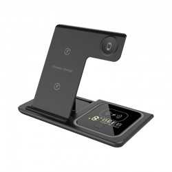 Phone & Tablet Chargers  - Camden 3n1 Fast Wireless Charger with QC3.0 Adapter