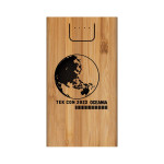 Phone &amp; Tablet Chargers - Jaegers Bamboo Wireless Power Bank - 5000 mAh