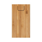 Phone &amp; Tablet Chargers - Jaegers Bamboo Wireless Power Bank - 5000 mAh