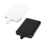 Power Banks  - Kano 5000 mAh Wireless power bank with 3-in-1 cable