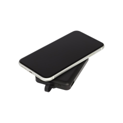 Power Banks  - Kano 5000 mAh Wireless power bank with 3-in-1 cable