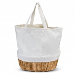 Non Woven Tote Bags  - Keepsake Wicker Tote Bag