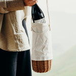 Wine Holders &amp; Carriers - Keepsake Wicker Wine Carrier