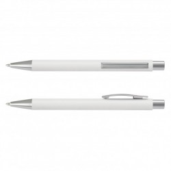 Plastic Promotional Pens  - Lancer Soft-Touch Pen