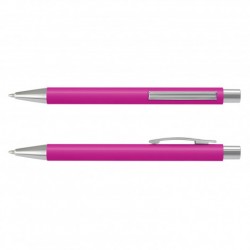 Plastic Promotional Pens  - Lancer Soft-Touch Pen