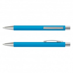 Plastic Promotional Pens  - Lancer Soft-Touch Pen