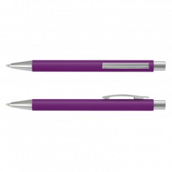 Plastic Promotional Pens  - Lancer Soft-Touch Pen