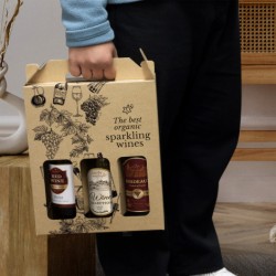Wine & Bar Accessories  - Wine Carry Pack - Triple
