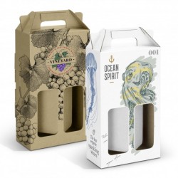 Wine & Bar Accessories  - Wine Carry Pack - Double
