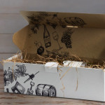 Wine &amp; Bar Accessories - Die Cut Box with Locking Lid - 395x115x115mm