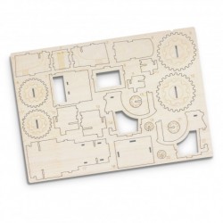 Executive Games  - BRANDCRAFT Tractor Wooden Model