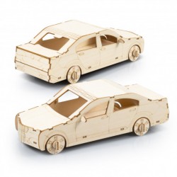 Executive Games  - BRANDCRAFT Sedan Car Wooden Model