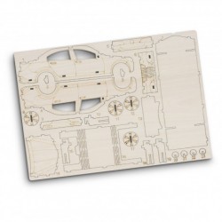 Executive Games  - BRANDCRAFT Sedan Car Wooden Model