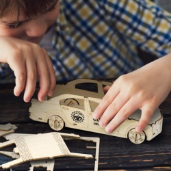 Executive Games  - BRANDCRAFT Sedan Car Wooden Model