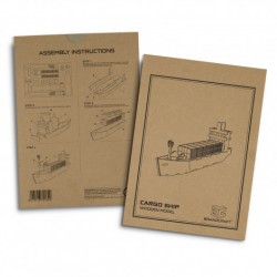 Executive Games  - BRANDCRAFT Cargo Ship Wooden Model