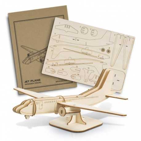 Executive Games  - BRANDCRAFT Jet Plane Wooden Model