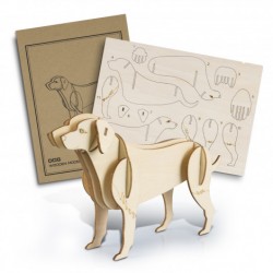 Executive Games  - BRANDCRAFT Dog Wooden Model