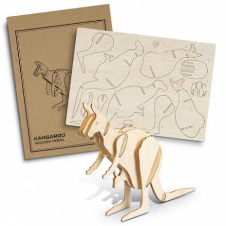 Executive Games  - BRANDCRAFT Kangaroo Wooden Model