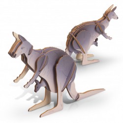 Executive Games  - BRANDCRAFT Kangaroo Wooden Model