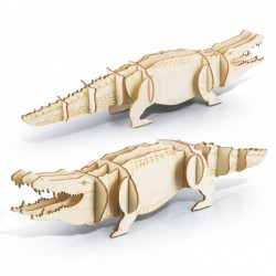 Executive Games  - BRANDCRAFT Crocodile Wooden Model