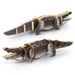 Executive Games  - BRANDCRAFT Crocodile Wooden Model