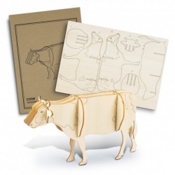 Executive Games  - BRANDCRAFT Cow Wooden Model