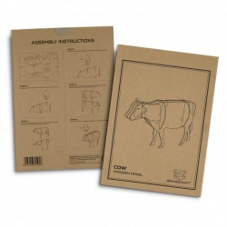 Executive Games  - BRANDCRAFT Cow Wooden Model