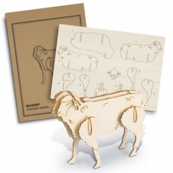 Executive Games  - BRANDCRAFT Sheep Wooden Model