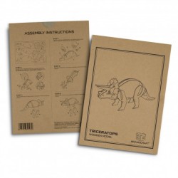 Executive Games  - BRANDCRAFT Triceratops Wooden Model