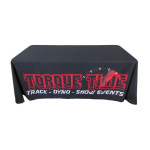 Table Cloths and Covers - 6ft Custom Printed Throw Table Cloth