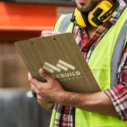 Corporate Stationary  - Bamboo Clipboard