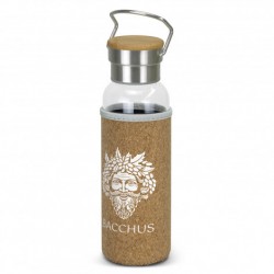 Drink Bottles - Glass  - Nomad Glass Bottle 600ml - Cork Sleeve