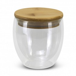 Reusable Coffee Cups - Glass  - NATURA Azzurra Glass Cup - 250ml