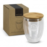 Reusable Coffee Cups - Glass - NATURA Azzurra Glass Cup - 350ml