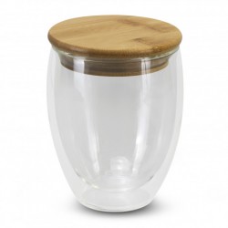 Reusable Coffee Cups - Glass  - NATURA Azzurra Glass Cup - 350ml