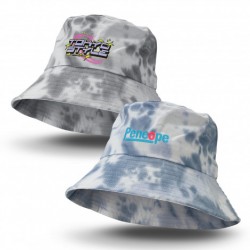 Wide Brim Hats  - Juniper Tie Dye Bucket Hat