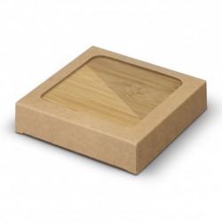Coasters  - Bamboo Bottle Opener Coaster Set of 2 - Square