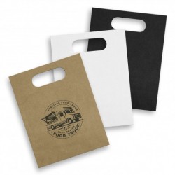 Paper Bags  - Medium Die Cut Paper Bag Portrait