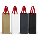 Paper Bags - Champagne Ribbon Handle Paper Bag