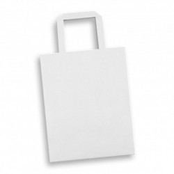 Paper Bags  - Medium Flat Handle Paper Bag Portrait