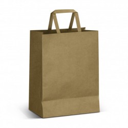 Paper Bags  - Large Flat Handle Paper Bag Portrait