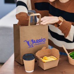 Paper Bags  - Large Flat Handle Paper Bag Portrait