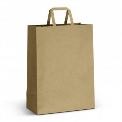 Paper Bags  - Extra Large Flat Handle Paper Bag Portrait