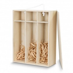 Wine & Bar Accessories  - Tuscany Wine Gift Box - Triple