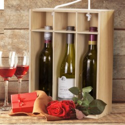 Wine & Bar Accessories  - Tuscany Wine Gift Box - Triple