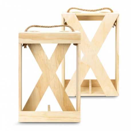 Wine & Bar Accessories  - Catalonia Wine Crate - Double